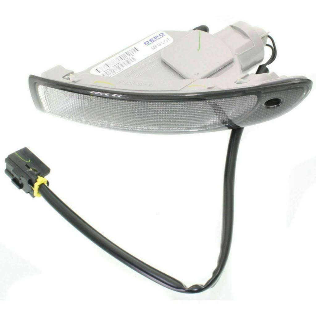 1999-2000 Mazda Millenia Driver Side Smoke Signal Light Assembly (MA2530113, TC44-51-360A) - Replacement Turn Signal Lamp for Improved Visibility & Safety | Perfect for Night Driving & Foggy Conditions
