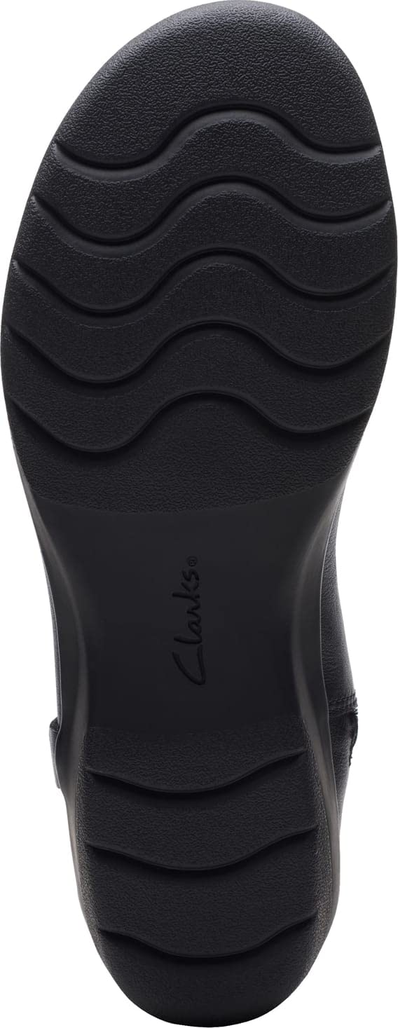 Clarks Women's Cheyn Lindie Wide Calf Boots - Comfortable & Stylish Ankle Boots for Work, Casual Outfits & Fall/Winter Fashion