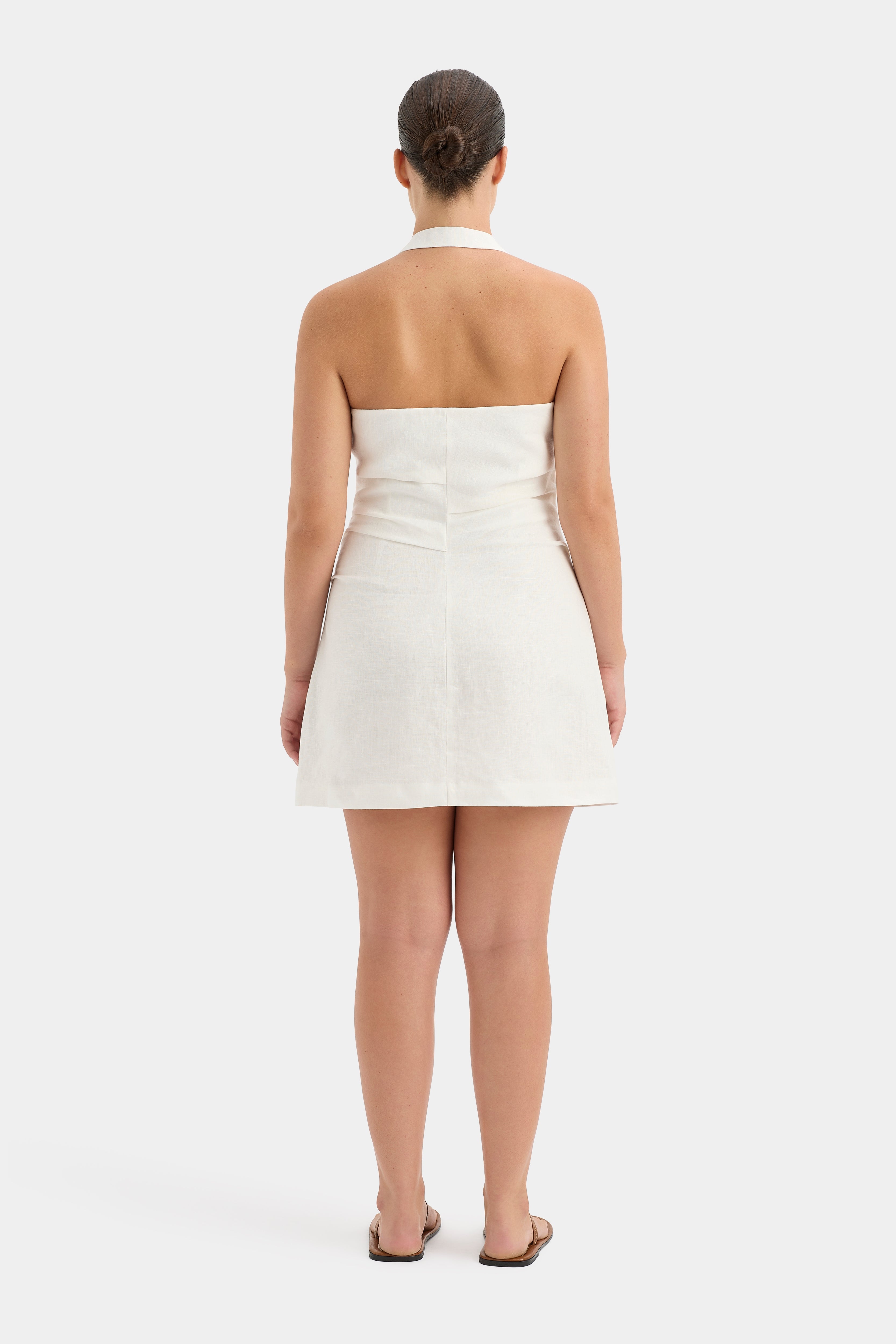 Noemi Halter Mini Dress - Sexy Summer Sleeveless Party Dress for Women | Perfect for Beach, Club, and Date Night Outfits
