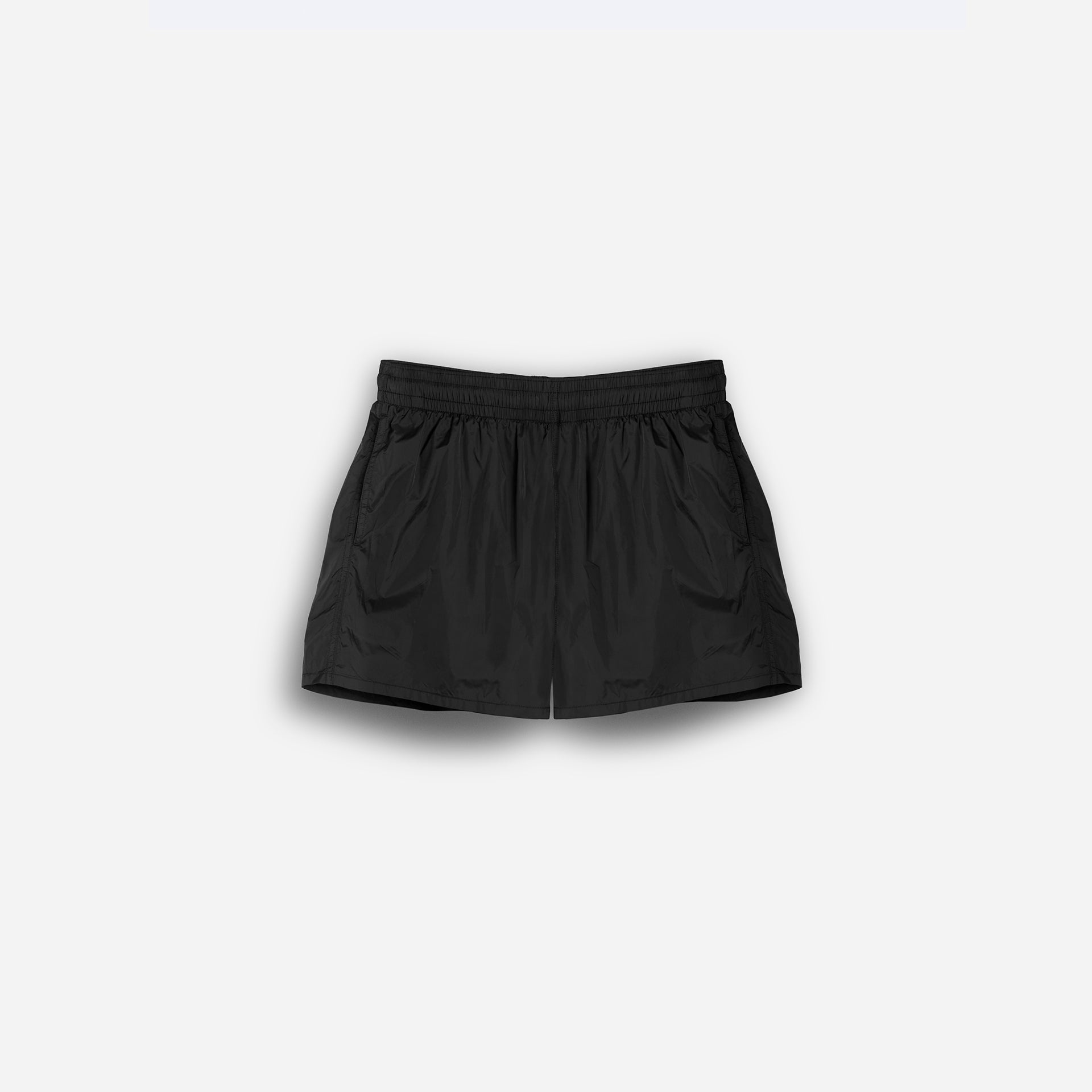 Premium Men's Swim Shorts with Black Embroidery - Quick Dry, UPF 50+ Swim Trunks for Beach, Pool & Water Sports