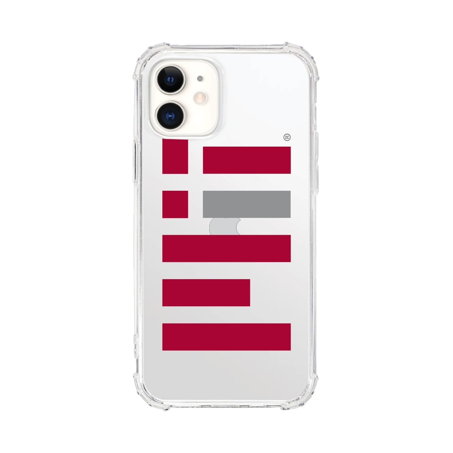 OTM Essentials Rugged Phone Case for iPhone 12 Pro Max - Shockproof Protective Cover with Reinforced Edges in Classic White | Perfect for Outdoor Activities & Daily Use