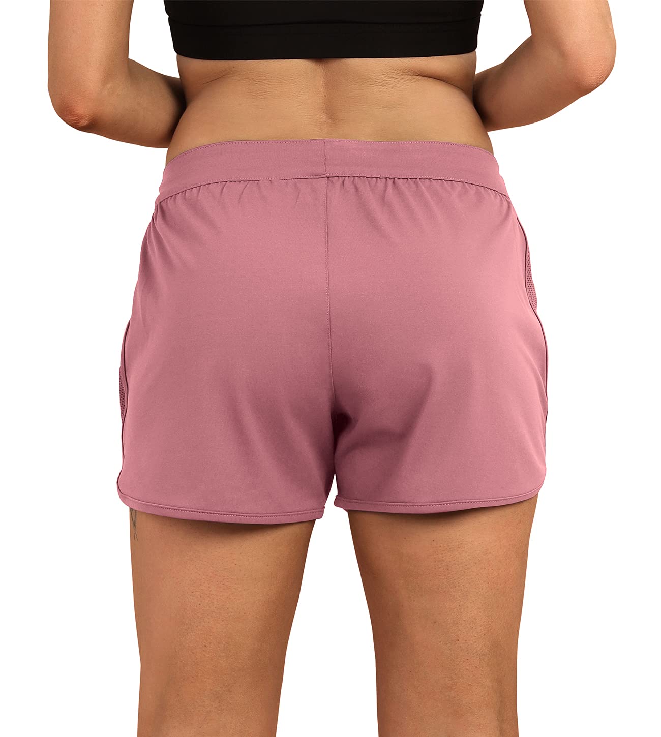 Icyzone Women's Workout Shorts - High Waisted Athletic Running Yoga Shorts for Exercise & Fitness | Perfect for Gym, Running, and Yoga Sessions