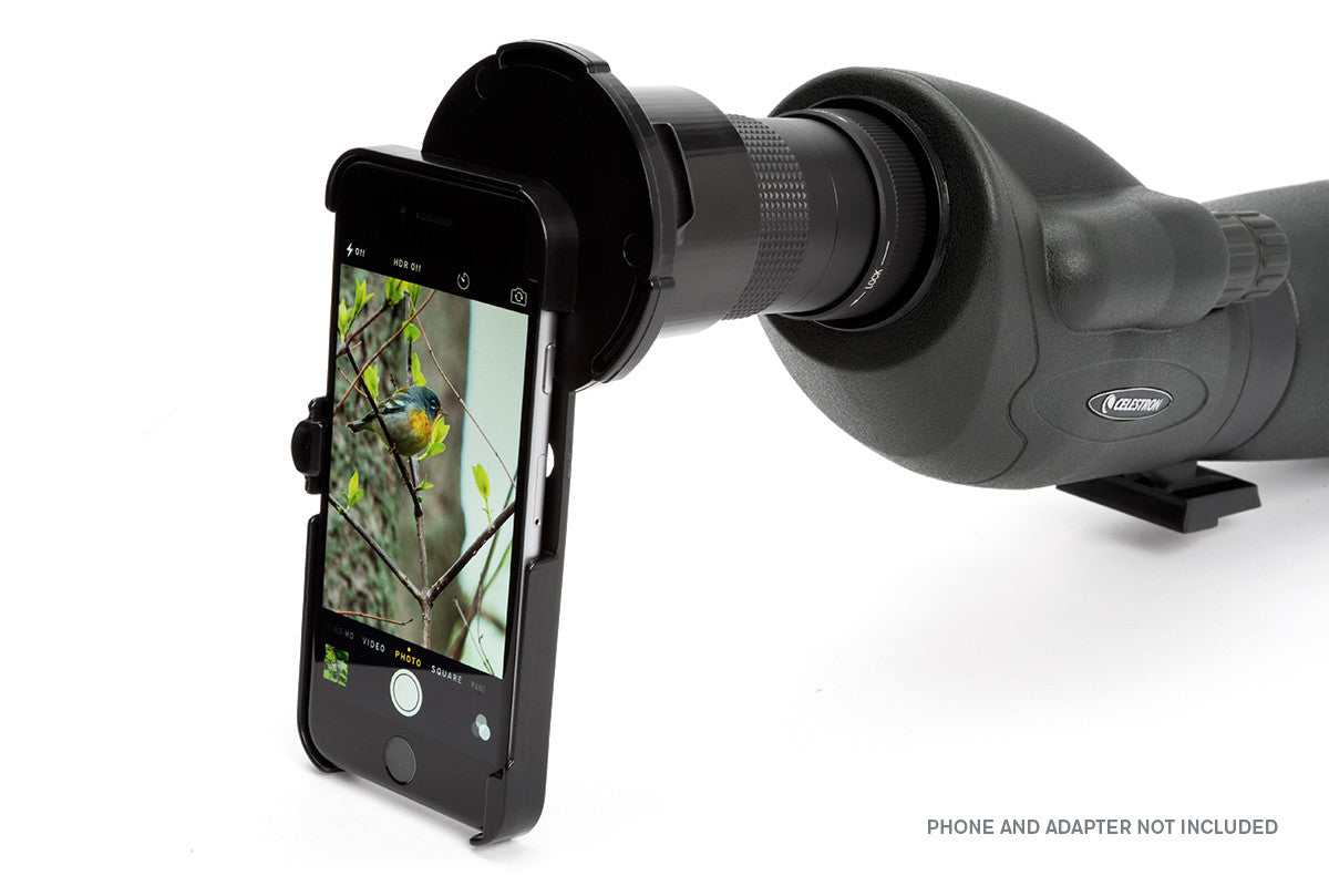 TrailSeeker 16 48x65mm Straight Zoom Spotting Scope - High Power Magnification for Bird Watching, Hunting & Outdoor Adventures