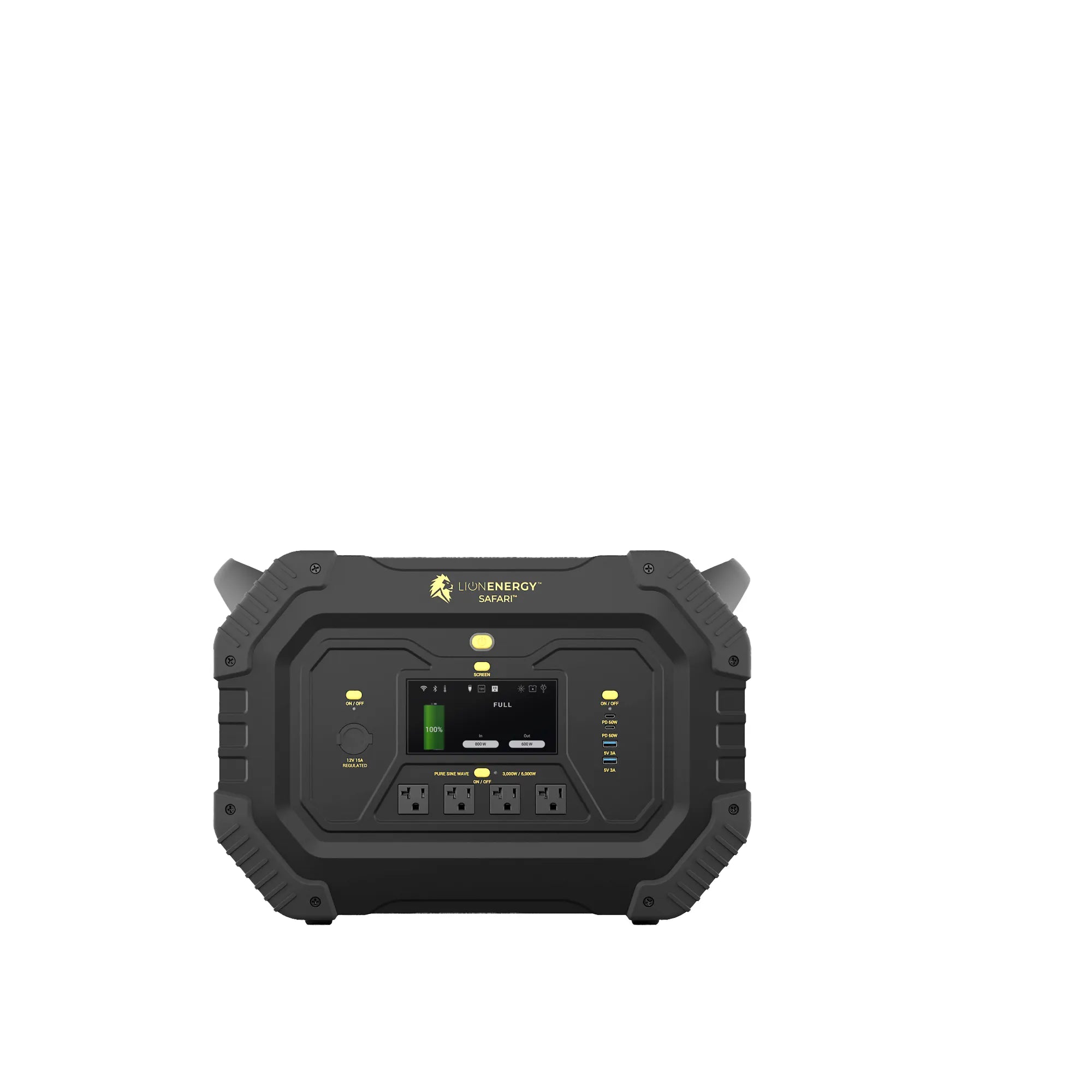 Portable Power Station 3000W 1612Wh LiFePO4 Battery - Solar Generator for Camping, RV, Emergency Backup & Outdoor Adventures