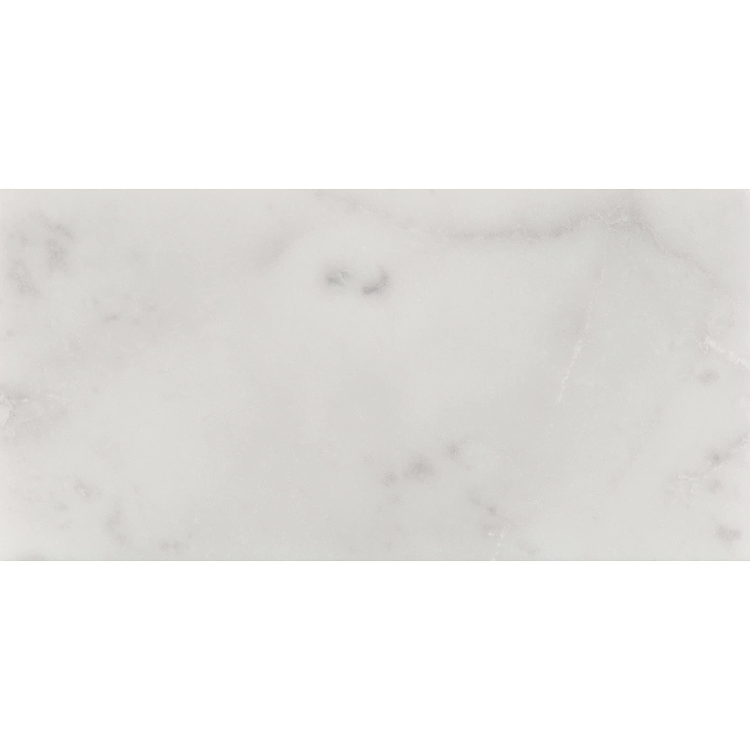 MSI Carrara White 3x6 Inch Honed Marble Subway Tile - Premium Kitchen Backsplash, Bathroom Wall & Shower Tile, Durable Floor Tile for Home Renovation - Perfect for Modern Farmhouse, Spa Bathroom & Luxury Kitchen Designs