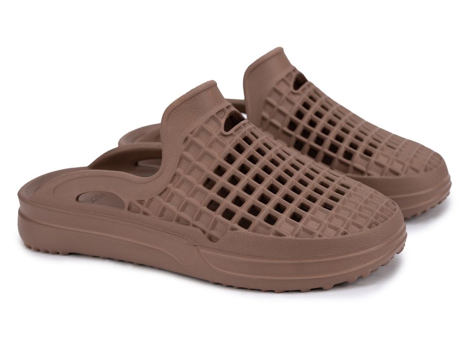 Lusso Scenario Slide Sandals for Men - Comfortable & Stylish Malt Color Slides - Perfect for Beach, Pool, and Casual Summer Wear
