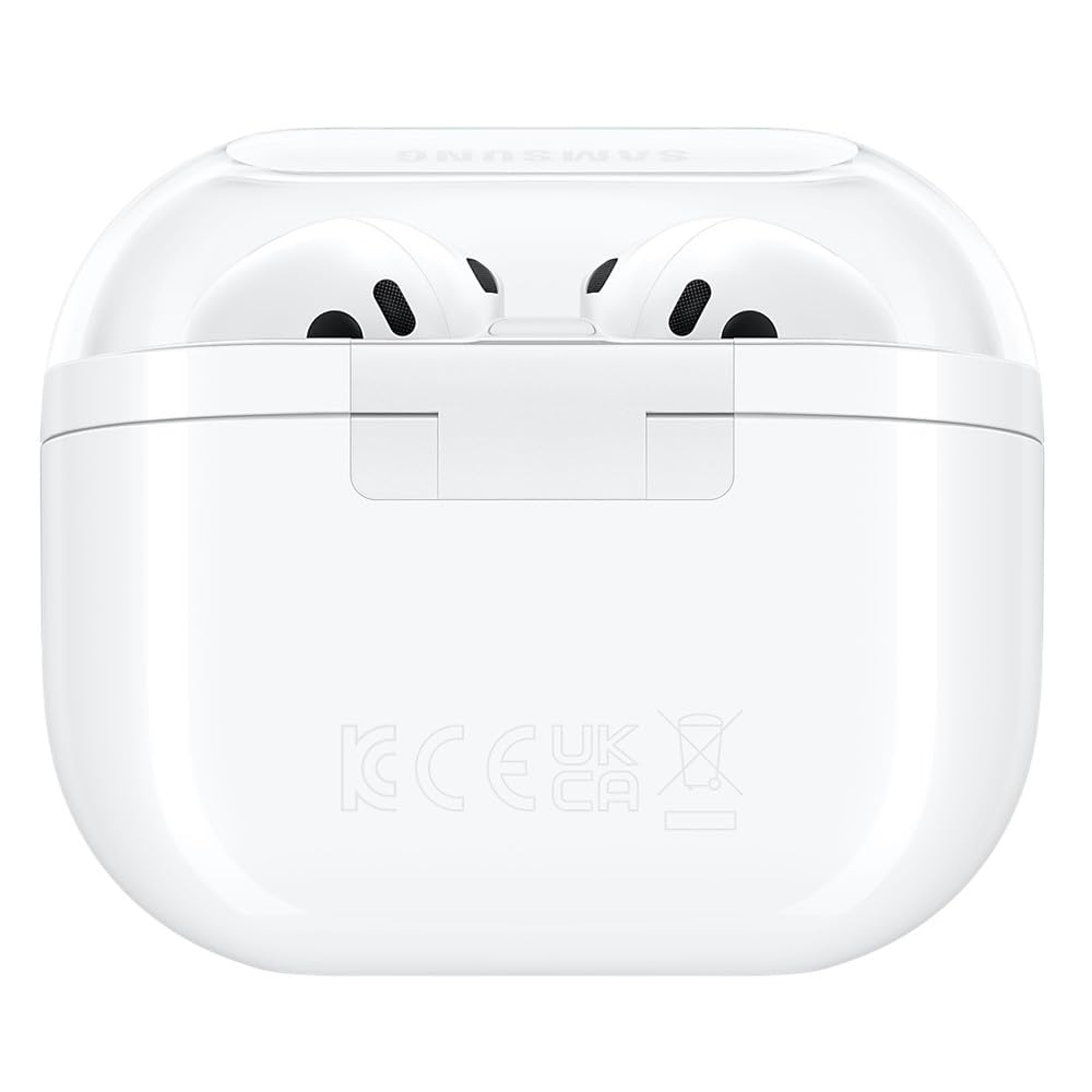 SAMSUNG Galaxy Buds3 (2024) Wireless Bluetooth 5.4 Earbuds with ANC, AI Real-Time Translation, IPX7 Waterproof, Hi-Fi Sound & Touch Control - White | Perfect for Travel, Workouts & Multilingual Meetings