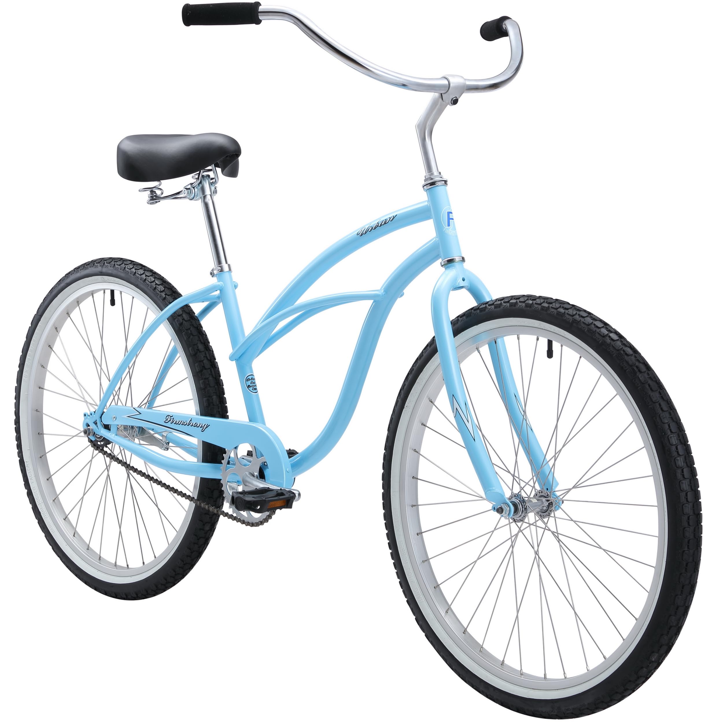 Firmstrong Urban Lady Beach Cruiser Bike - Comfortable Women's Bicycle for Casual Riding, Commuting & Beach Cruising