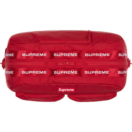 Supreme Duffle Bag - Waterproof Travel Gym Bag for Men & Women - Red Color (FW22 Collection) - Perfect for Sports, Gym, Travel & Weekend Getaways