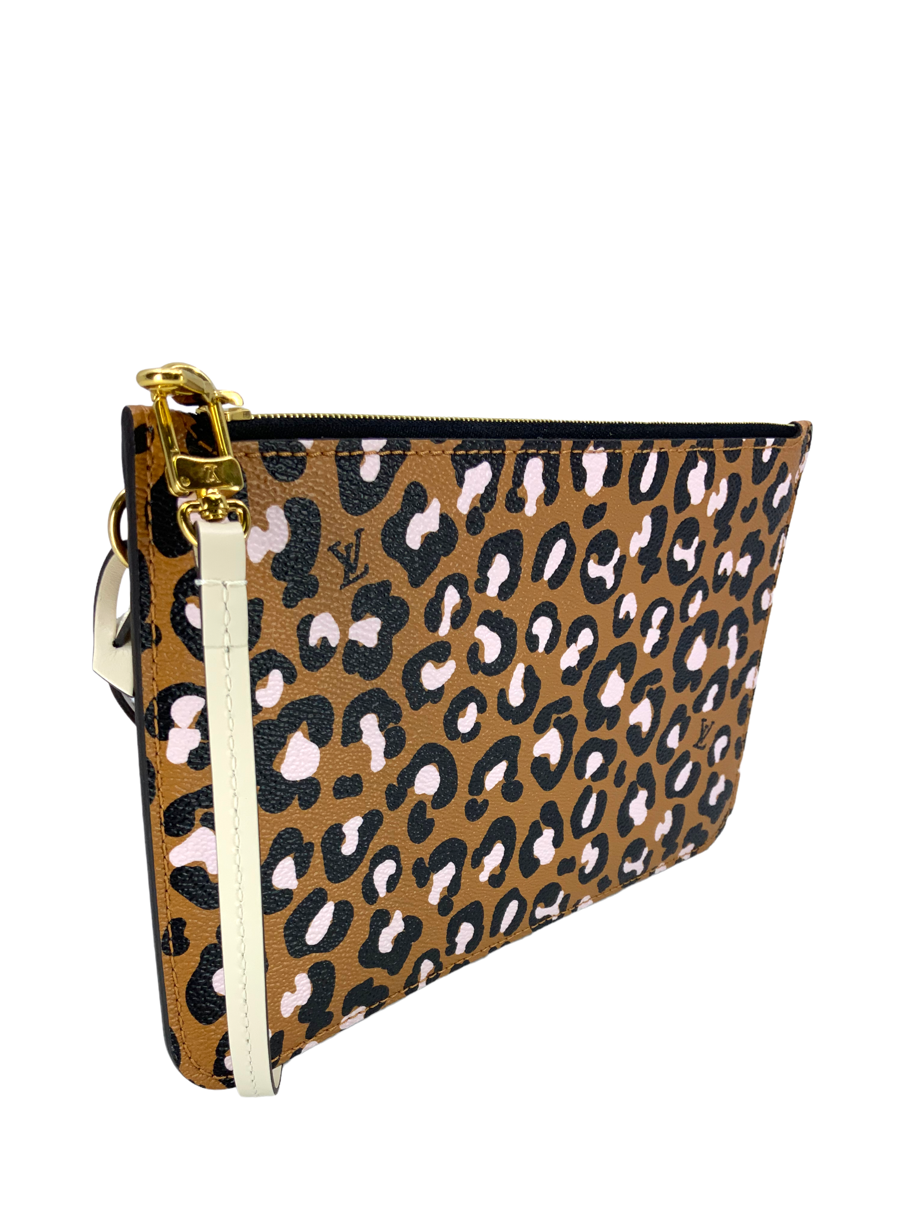 Authentic Louis Vuitton Wild at Heart Neverfull MM Bag with Pochette Wristlet - New Luxury Handbag for Women, Perfect for Work, Travel & Everyday Use