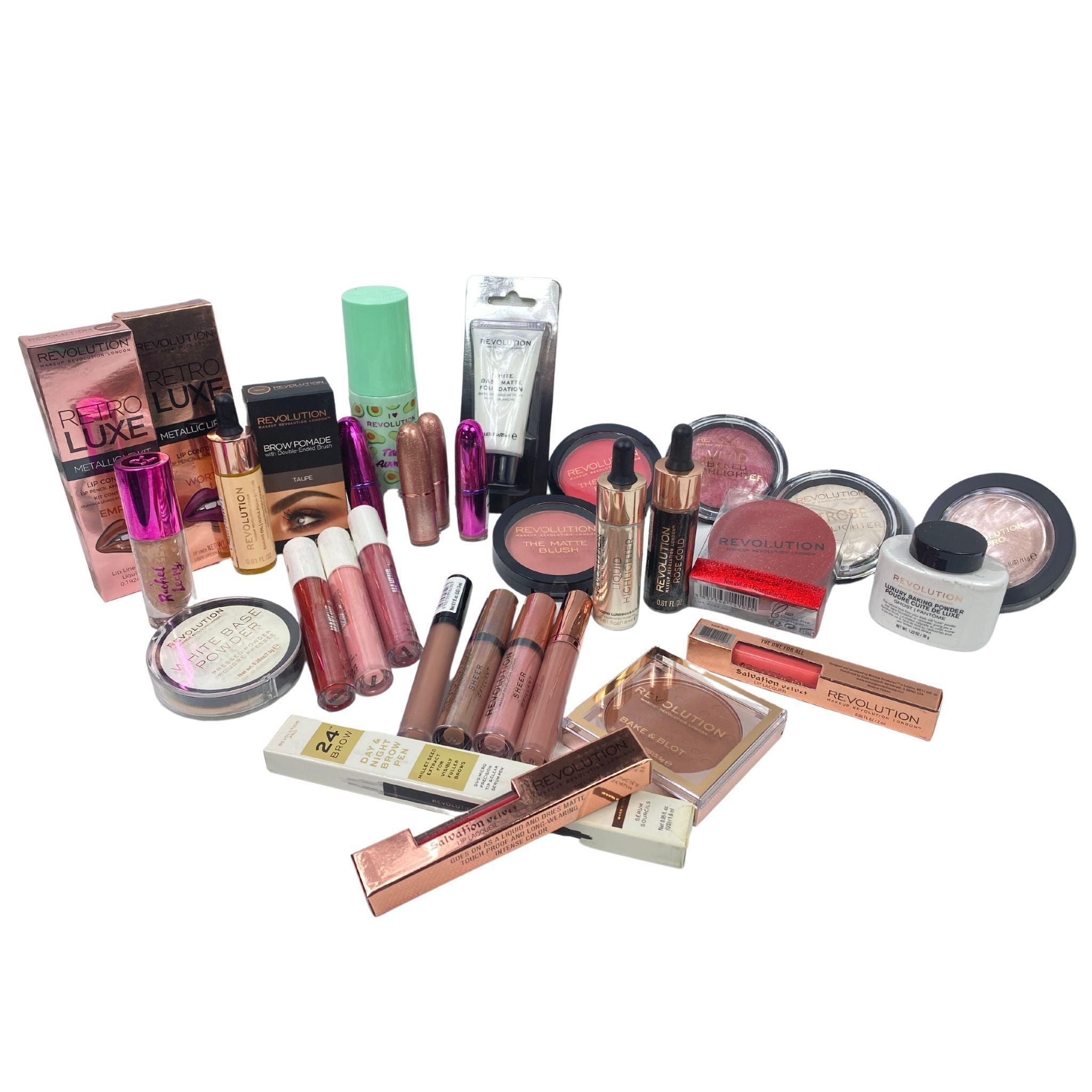Revolution Cosmetics Assorted 250 Pcs Box - Perfect for Makeup Artists, Beauty Enthusiasts & Professional Makeup Kits