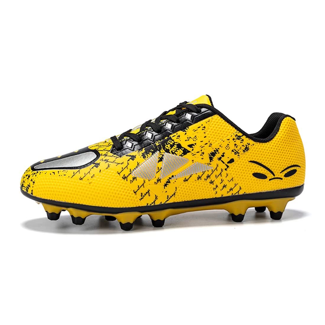TOLLN Men's Football Shoes - Lightweight Soccer Cleats for Youth & Adults - Perfect for Turf, Grass & Indoor Soccer Games