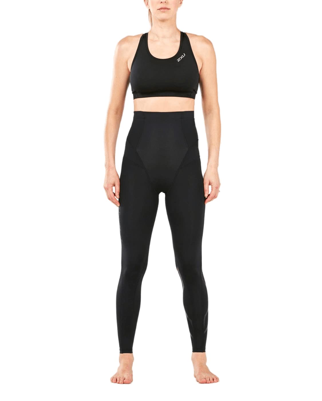 2XU Women's Postnatal Maternity Activewear - High Waist Compression Leggings & Workout Tights for Yoga, Running & Postpartum Recovery