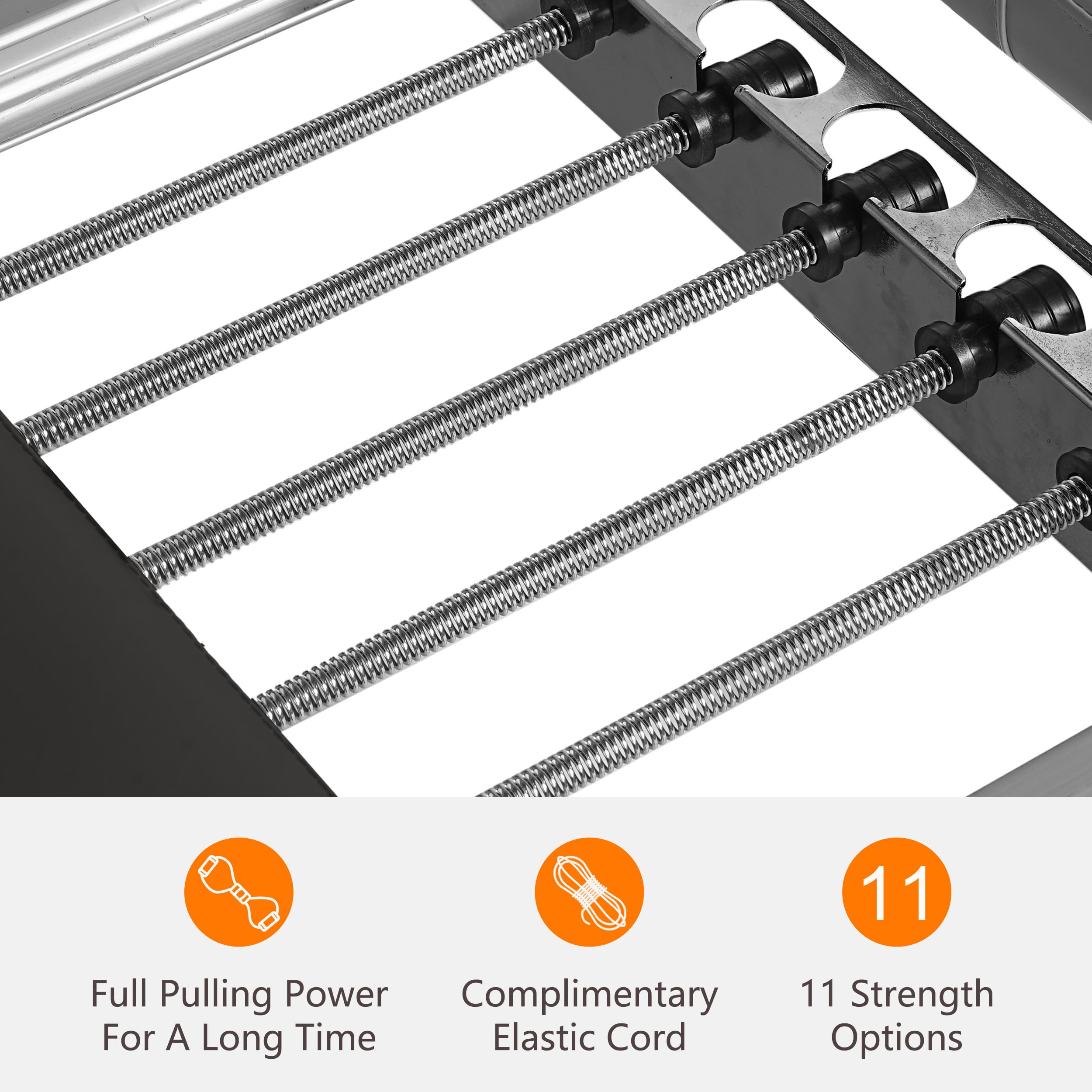 Foldable SogesPower Pilates Reformer Machine for Home Gym - 330lbs Weight Capacity with High Strength Alloy Springs - Perfect for Beginners & Full-Body Workouts - Ideal for Home Fitness, Pilates Studios & Physical Therapy