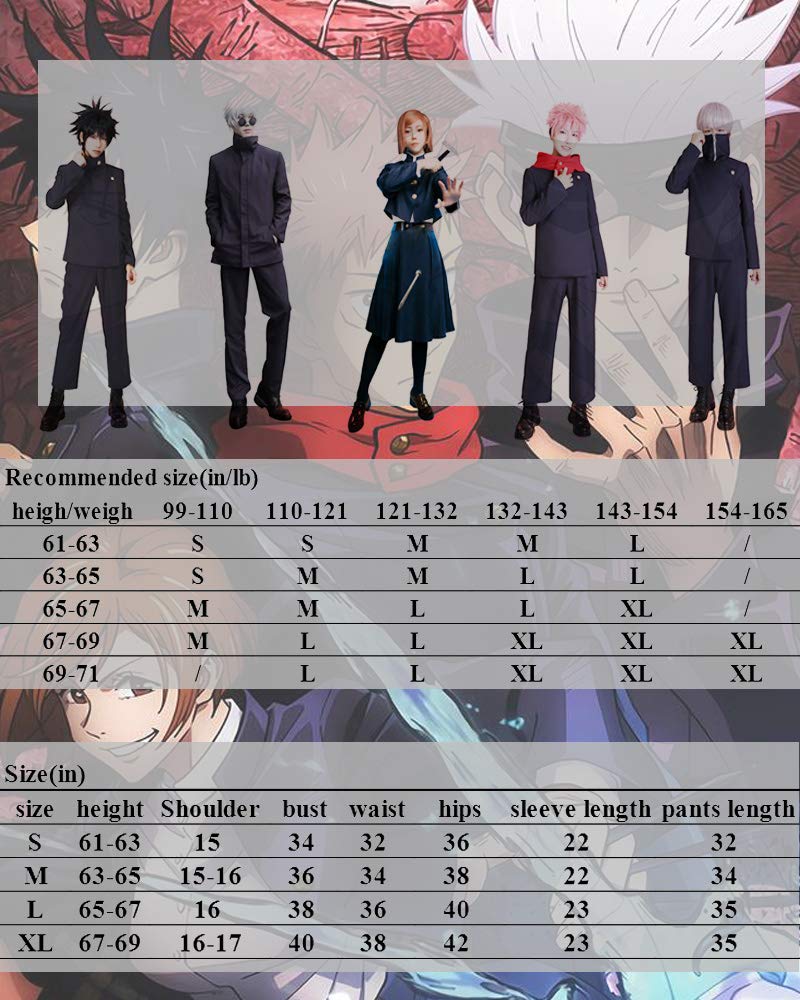 Rulercosplay Anime Costume with Detachable Collar - High Quality Academy Uniform for Cosplay & Halloween Costume Party | Perfect for Anime Conventions, Themed Events & Cosplay Photography