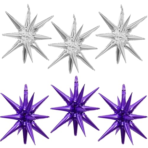 Silver + Purple