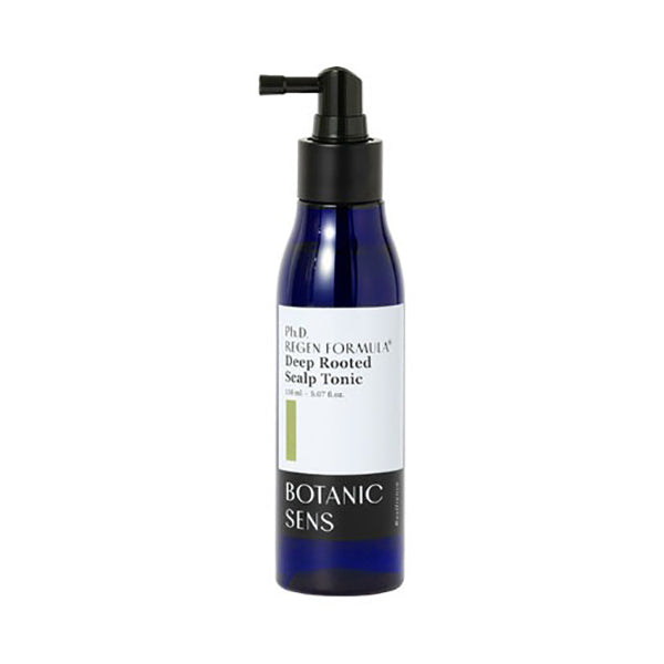 BOTANICSENS Ph.D. Regen Formula Deep Rooted Scalp Tonic 150ml - Hair Growth Treatment for Thinning Hair & Scalp Care - Perfect for Daily Use & Hair Regrowth Routine