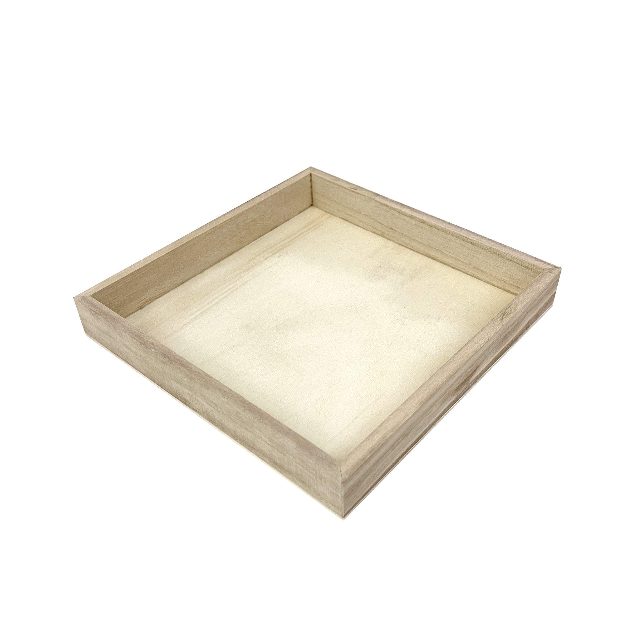 Tree Choice 7 x 7 x 1 Inch Wooden Rectangular Heavy Duty Charcuterie Board Tray - 24 Count Bulk Pack for Cheese, Charcuterie, Appetizers & Party Serving - Perfect for Weddings, Catering & Entertaining