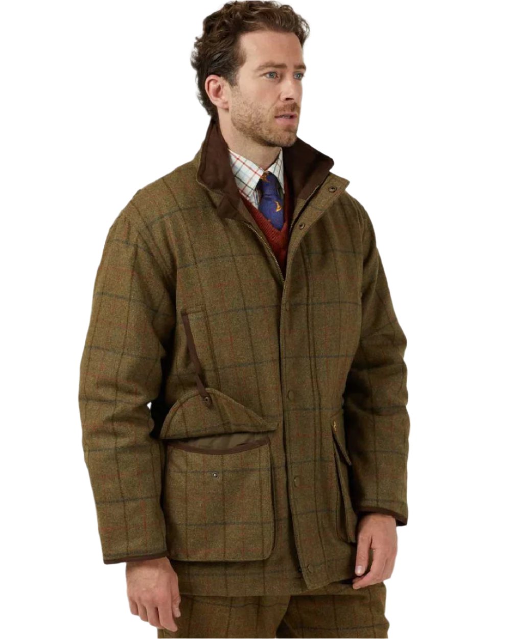 Alan Paine Men's Combrook Field Coat - Waterproof Outdoor Jacket for Hunting, Hiking & Camping - Durable Winter Coat for Cold Weather Adventures