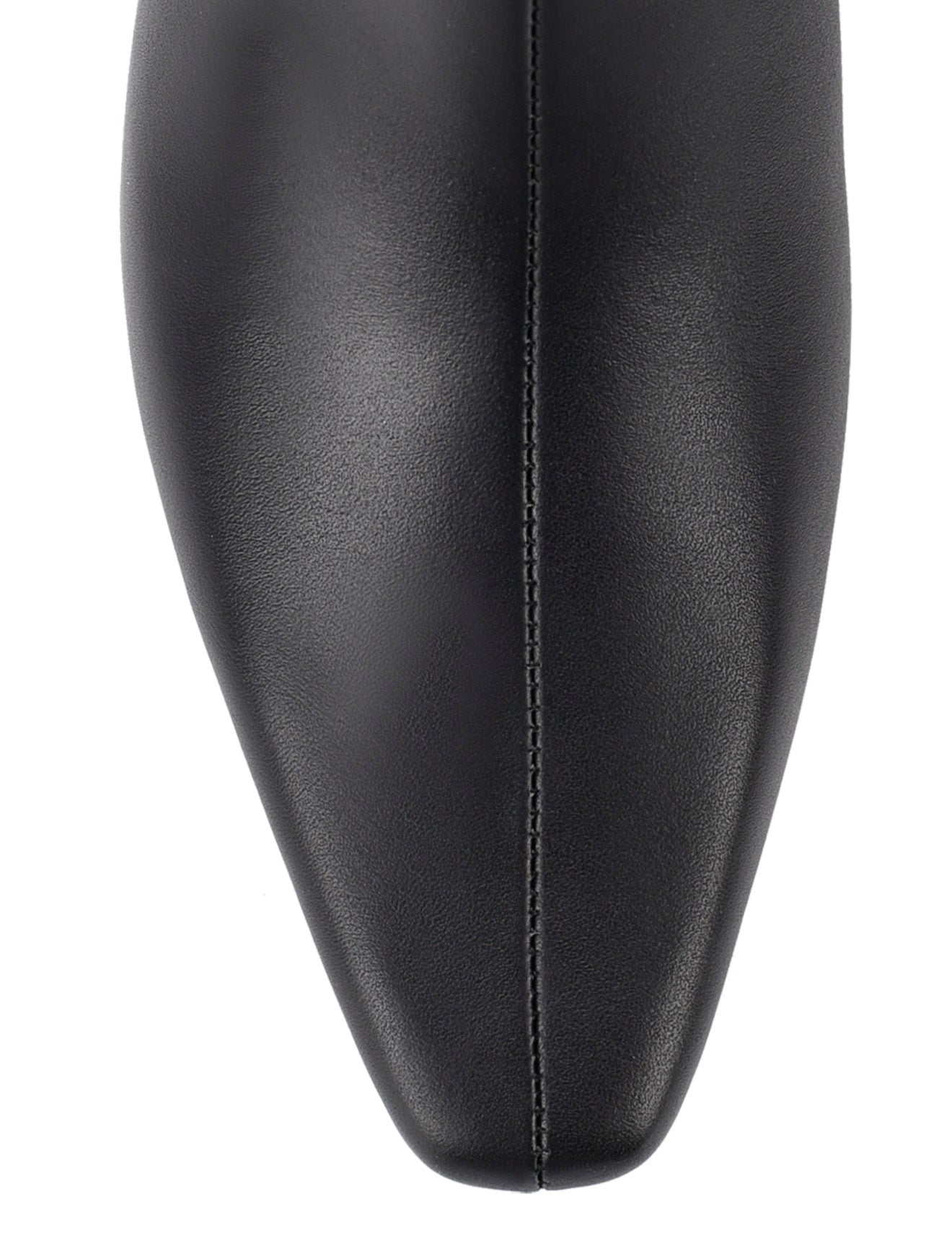 Blake Chisel Toe Long Boots - Genuine Black Leather Women's Ankle Boots for Office, Party & Winter Fashion