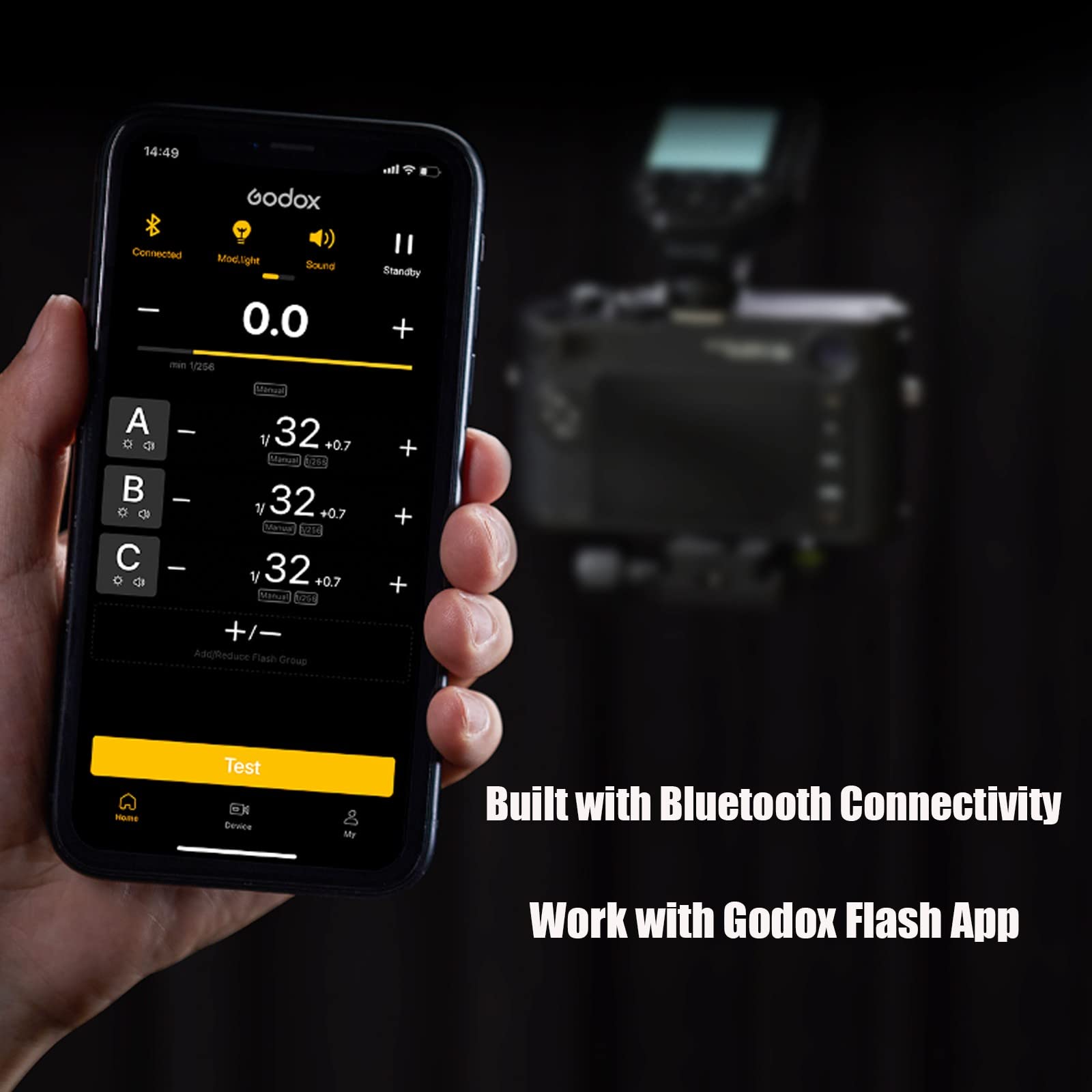 Godox XProII-F Wireless Flash Trigger for Fujifilm Cameras - 2.4G TTL HSS 1/8000S Bluetooth Compatible, Large LCD Screen (Upgraded from Xpro-F) - Perfect for Studio & Outdoor Photography