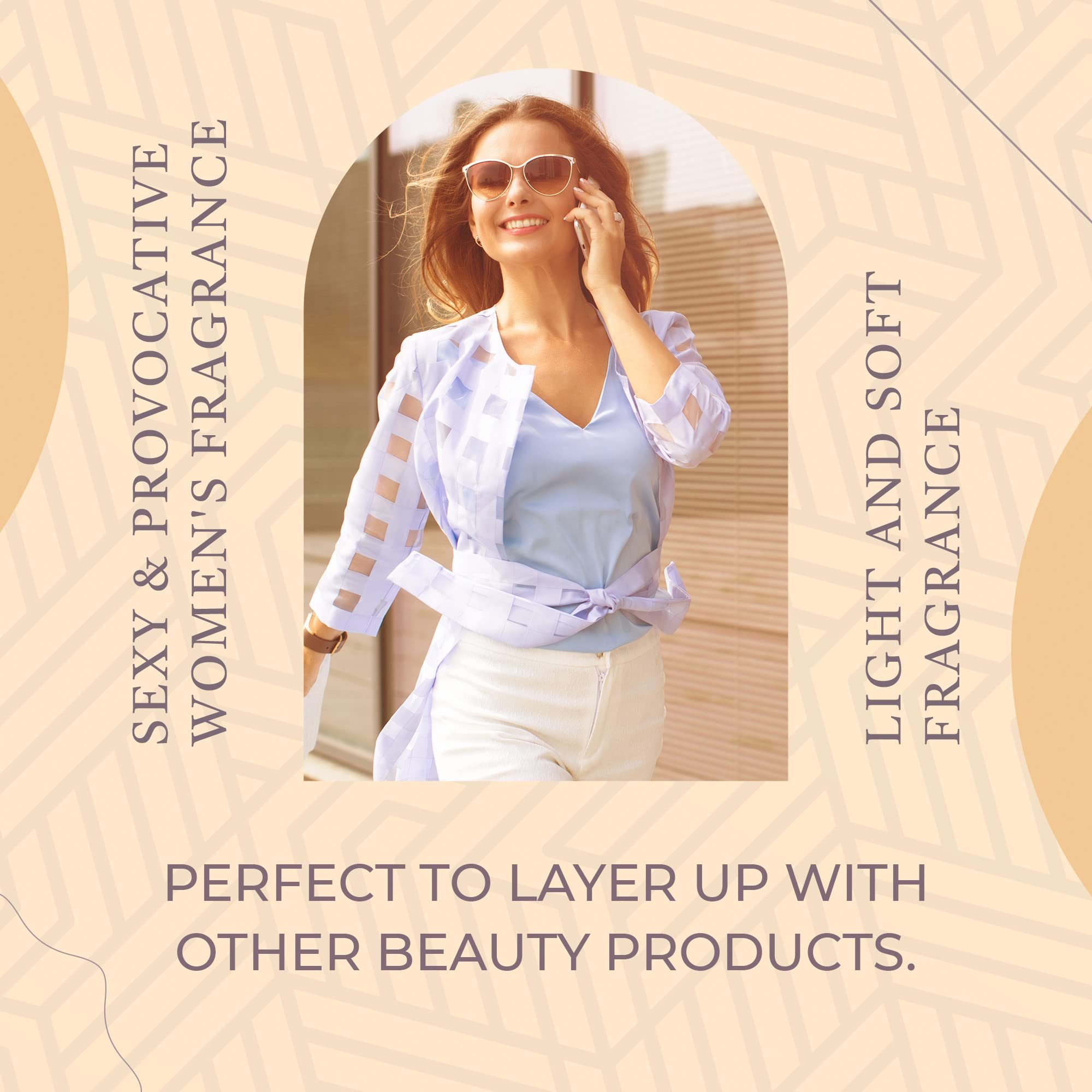 American Collection Women's Perfume - Inspired by Obsession - Vanilla, Amber, Jasmine & Oakmoss Eau de Parfum (2.75 fl oz / 80ml) - Warm Spicy Sensual Fragrance for Date Night & Evening Events