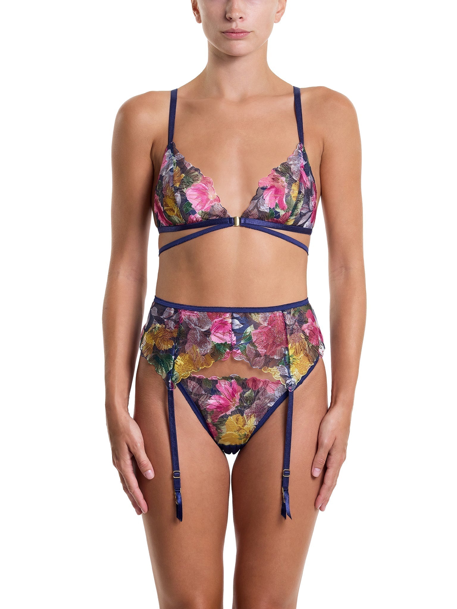 Wildly Blooming Tanga - Comfortable & Stylish Women's Underwear for Everyday Wear & Special Occasions