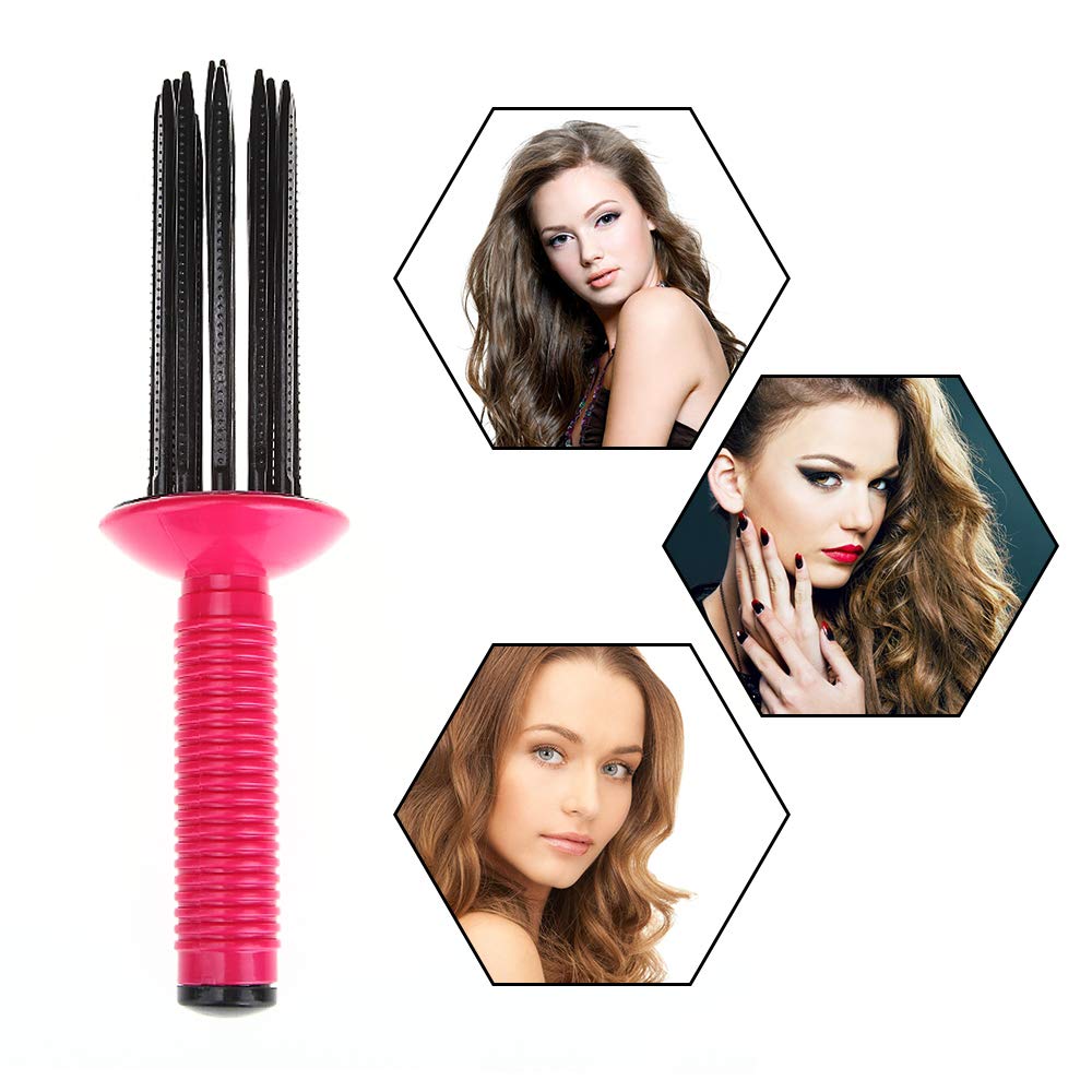 Professional Hair Roller Brush & Curler - Styling Tool for Effortless Curls & Waves - Perfect for Home, Salon, and Travel Use