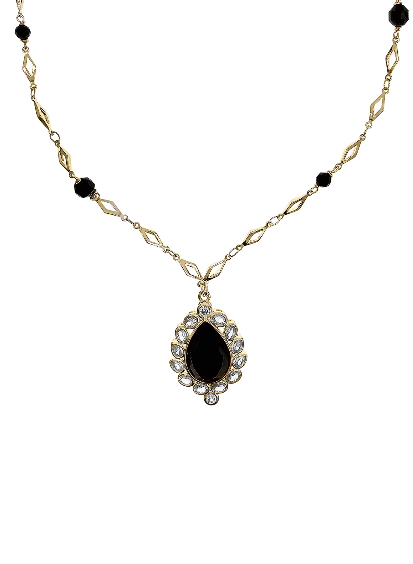 Black Obsidian Pendant Necklace for Women - Natural Stone Protection Jewelry - Spiritual Healing & Chakra Balancing - Perfect for Meditation, Yoga & Everyday Wear