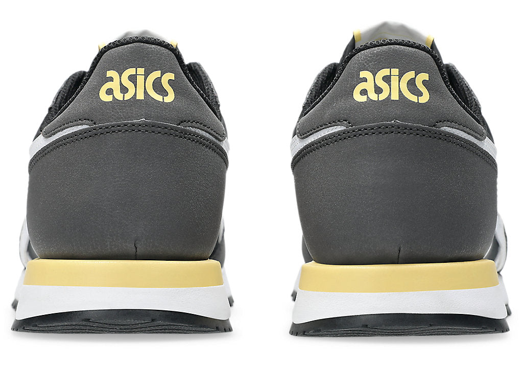ASICS Men's Tiger Runner II Black/White Running Shoes - Lightweight Cushioned Sneakers for Jogging, Gym & Daily Wear