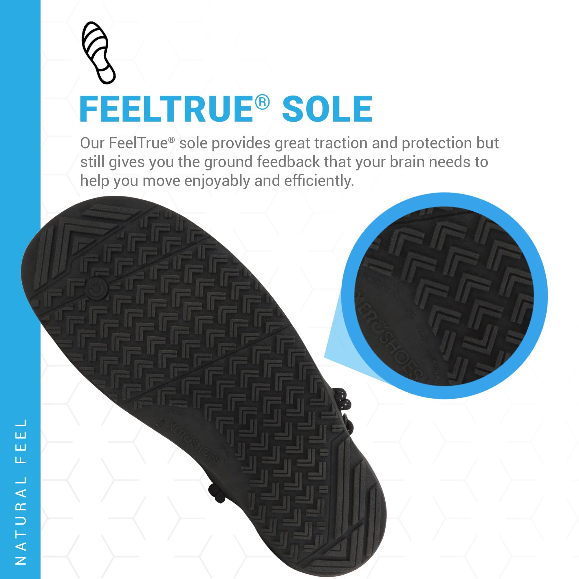 Xero Shoes Aqua Cloud - Minimalist Men's Water Sandals with Extra-Grippy Sole for Beach, Pool & Outdoor Adventures | Lightweight Barefoot Design for Hiking, Swimming & Travel