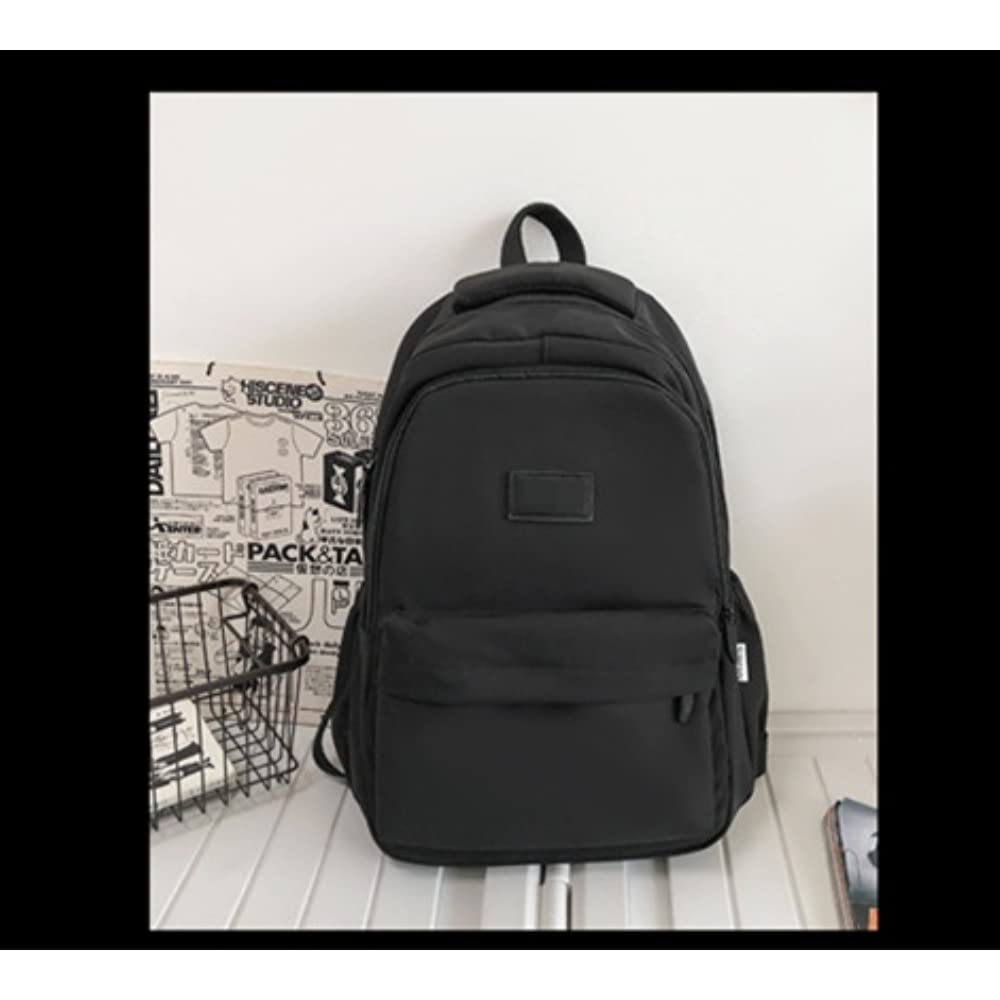 Stylish Large Capacity Laptop Backpack for Women & Men - Waterproof School Backpack with USB Charging Port - Perfect for College, Travel, Work & Outdoor Activities (Black) - Ideal for Students, Commuters & Digital Nomads