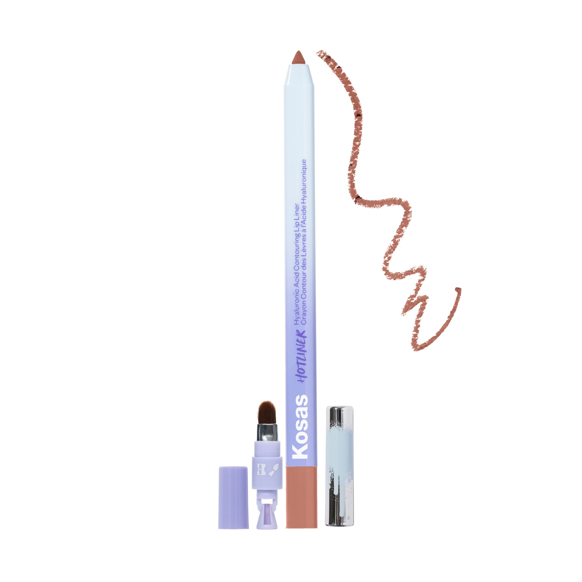 Hotliner Hyaluronic Acid Lip Liner - Long-Lasting Contour Pencil for Fuller Lips | Perfect for Daily Makeup & Special Occasions