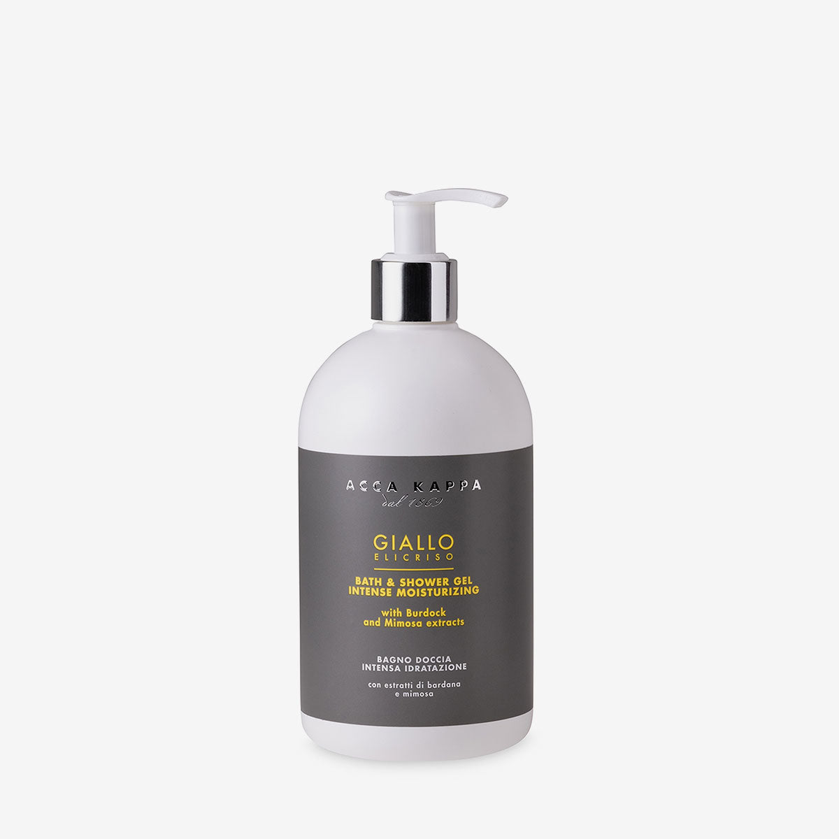 Giallo Elicriso Bath & Shower Gel - Hydrating Body Wash for Women & Men with Natural Ingredients - Perfect for Daily Skincare & Relaxing Bath Time