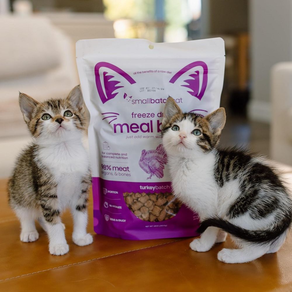 Premium Freeze Dried Humanely Raised Turkey Cat Food - Grain-Free, High-Protein Natural Treat for Indoor & Outdoor Cats - Perfect for Training, Travel & Mealtime Toppers