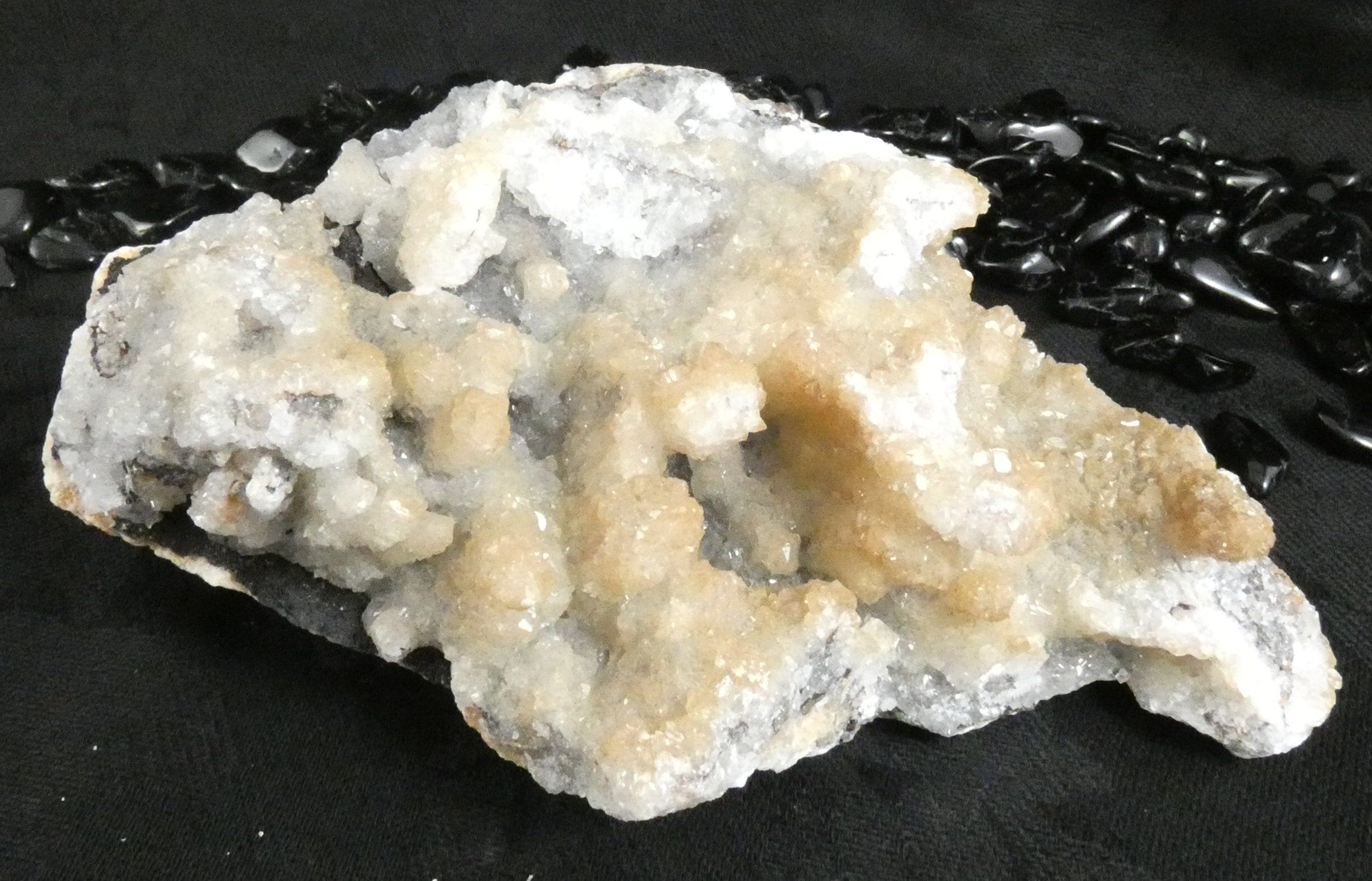 Natural Aragonite Crystal Specimen - High-Quality Mineral Collection for Healing, Meditation & Home Decor | Perfect for Crystal Healing, Energy Work & Display