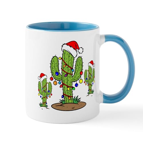 White/Blue Inside - Funny Arizona Christmas Mug