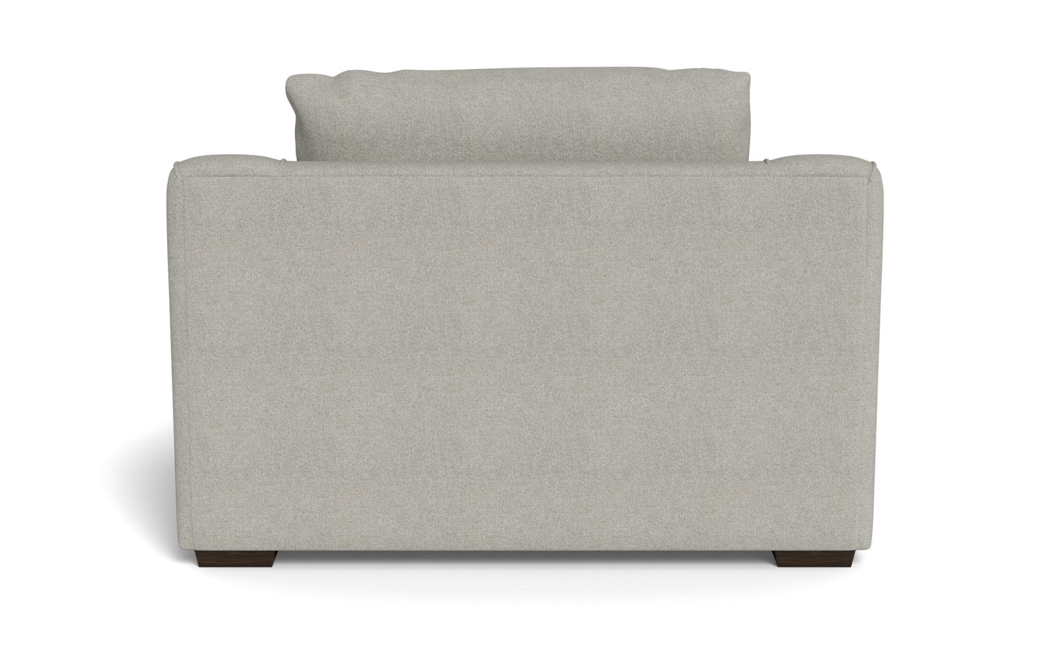 Austonian 56 Arm Chair - Modern Accent Chair with Upholstered Seat & Wooden Legs for Living Room, Bedroom, or Office - Comfortable Lounge Chair for Relaxing & Reading