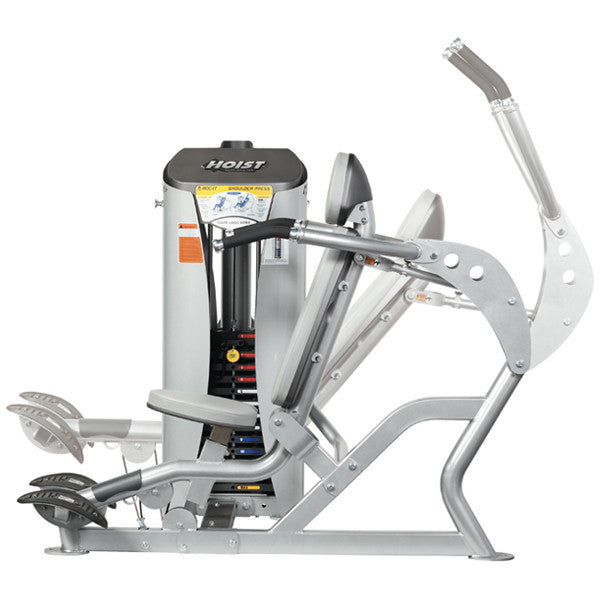 Hoist Roc It RS 1501 Shoulder Press Machine - Commercial Gym Strength Equipment for Home & Fitness Studios | Perfect for Shoulder Workouts, Muscle Building & Strength Training