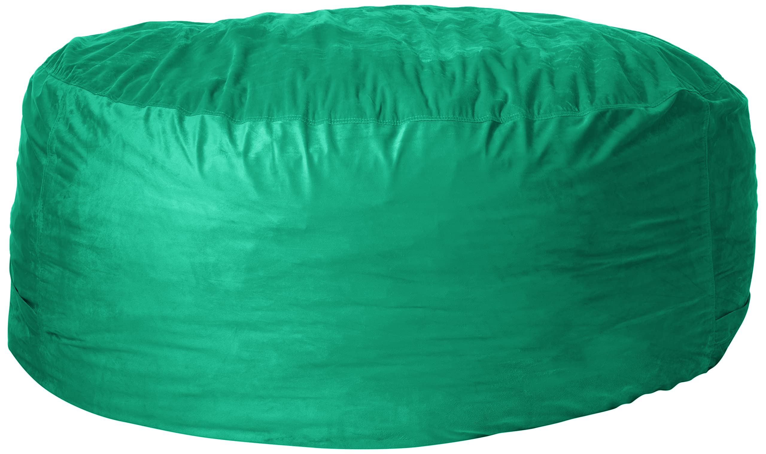 6-Feet Aqua Marine Sofa Sack Bean Bag Chair Cover - Ultra Soft & Durable for Living Room, Bedroom, Kids Playroom & Outdoor Relaxation