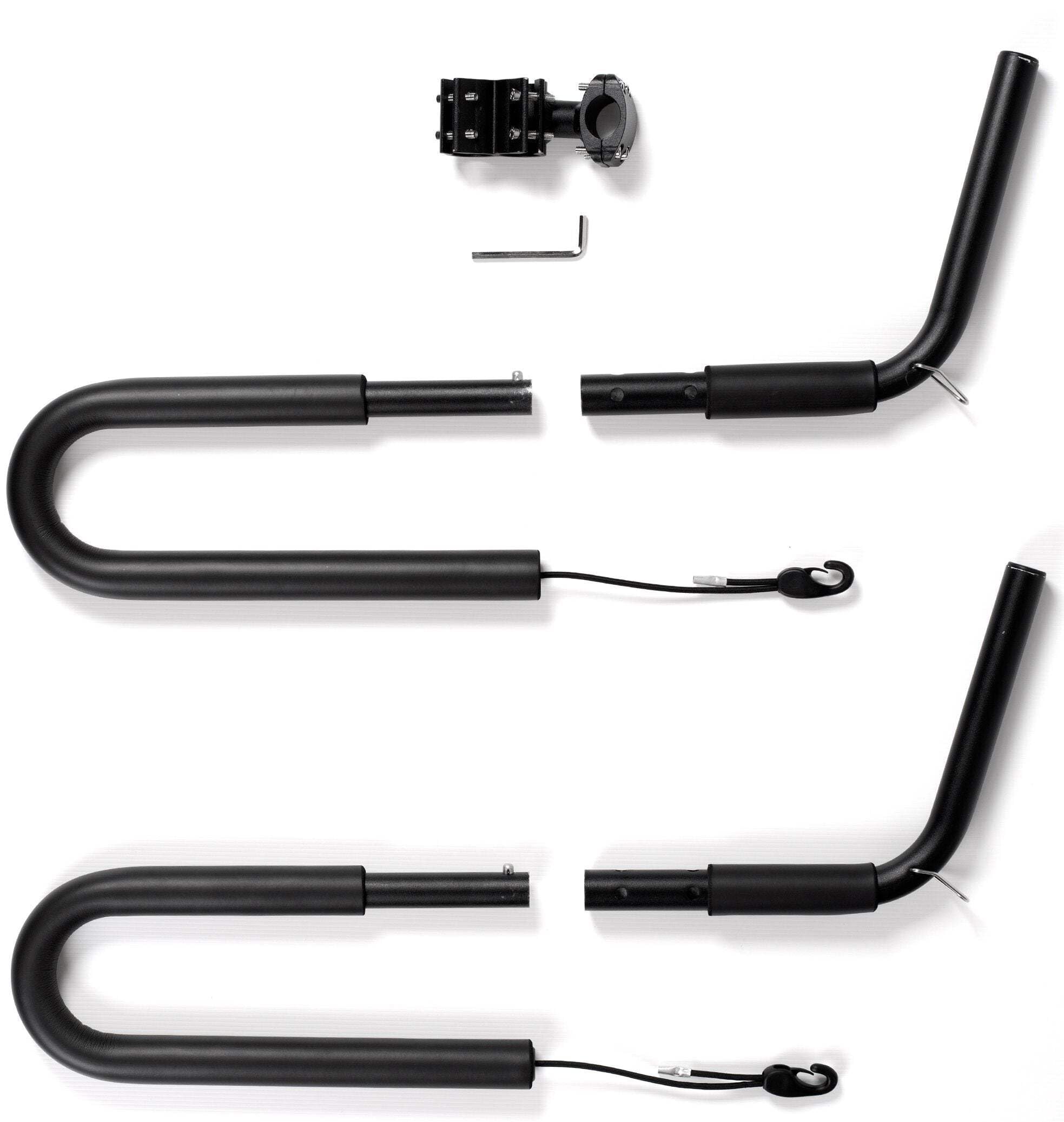 Surflogic Surfboard Bike Rack - Universal Fit for All Surfboards & Bicycles - Perfect for Beach Trips, Surfing Adventures & Cycling Commutes