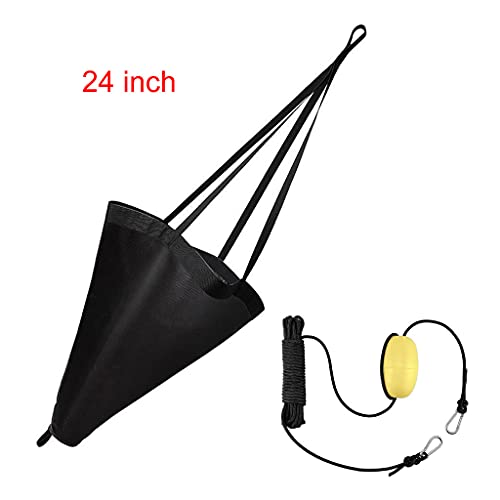 24 inches (with floating ball)-Black