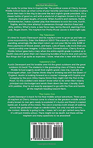 Middle School Mayhem: Books 9-12 - Funny Tween Chapter Books for Ages 8-12 | Perfect for Summer Reading, Classroom Libraries & Reluctant Readers