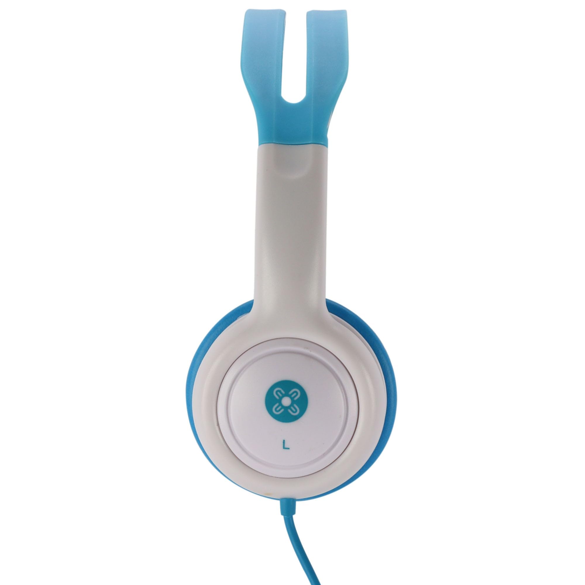 Moki ACC HPKB Volume Limited Kids Headphones - Blue | Safe & Comfortable for School, Travel & Online Learning