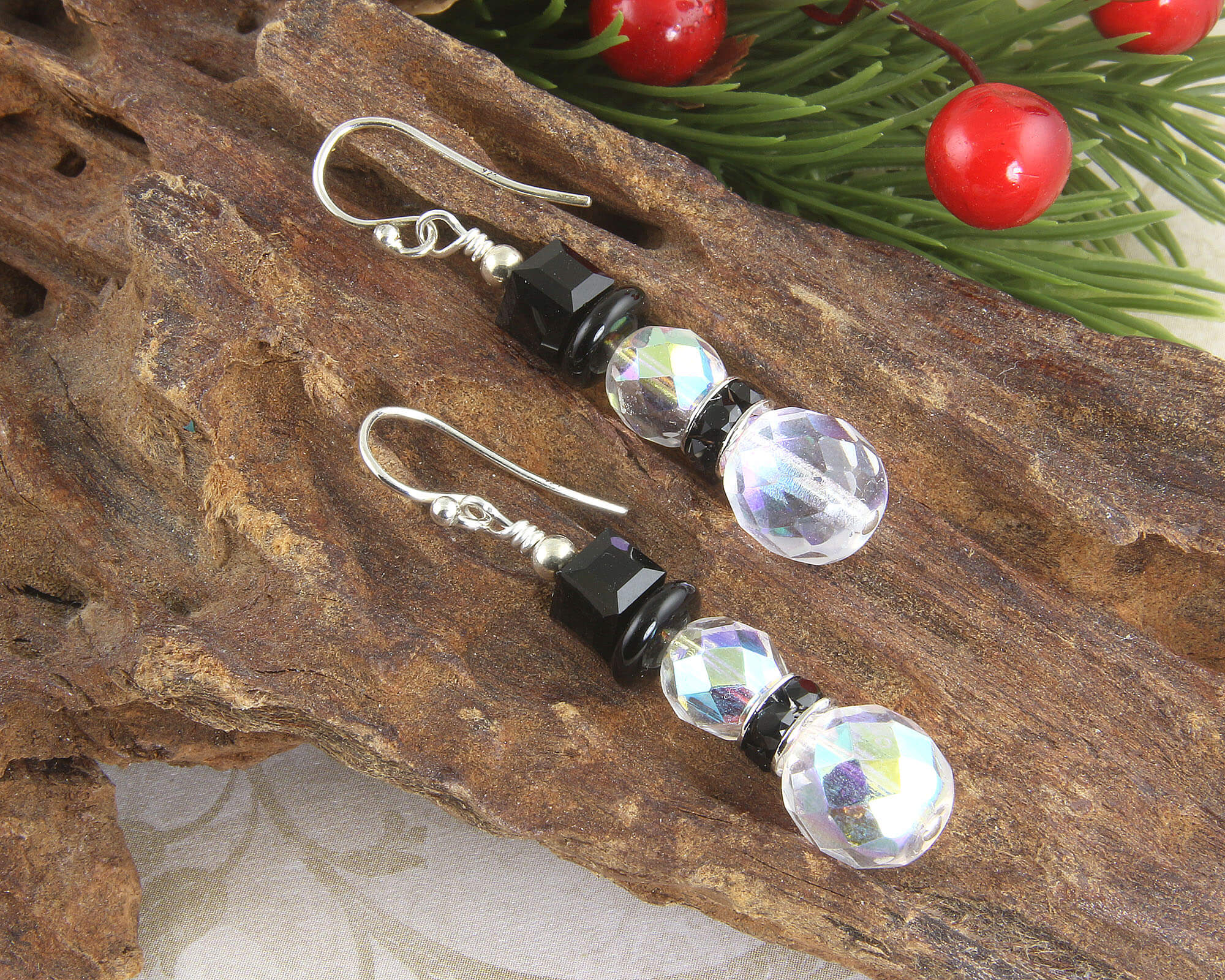 Snowman Christmas Crystal Earrings - Sparkling Holiday Jewelry for Women, Festive Winter Party Accessories | Perfect for Christmas Gifts, Office Parties & Family Gatherings