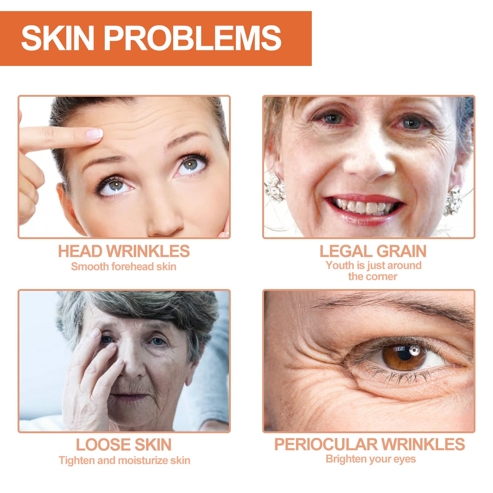 Powerful Anti-Aging Serum for Dark Spots & Wrinkles - Advanced Skin Brightening Treatment with Deep Hydration, Reduces Fine Lines (3 Pack) - Perfect for Night Routine & Daily Skincare Regimen