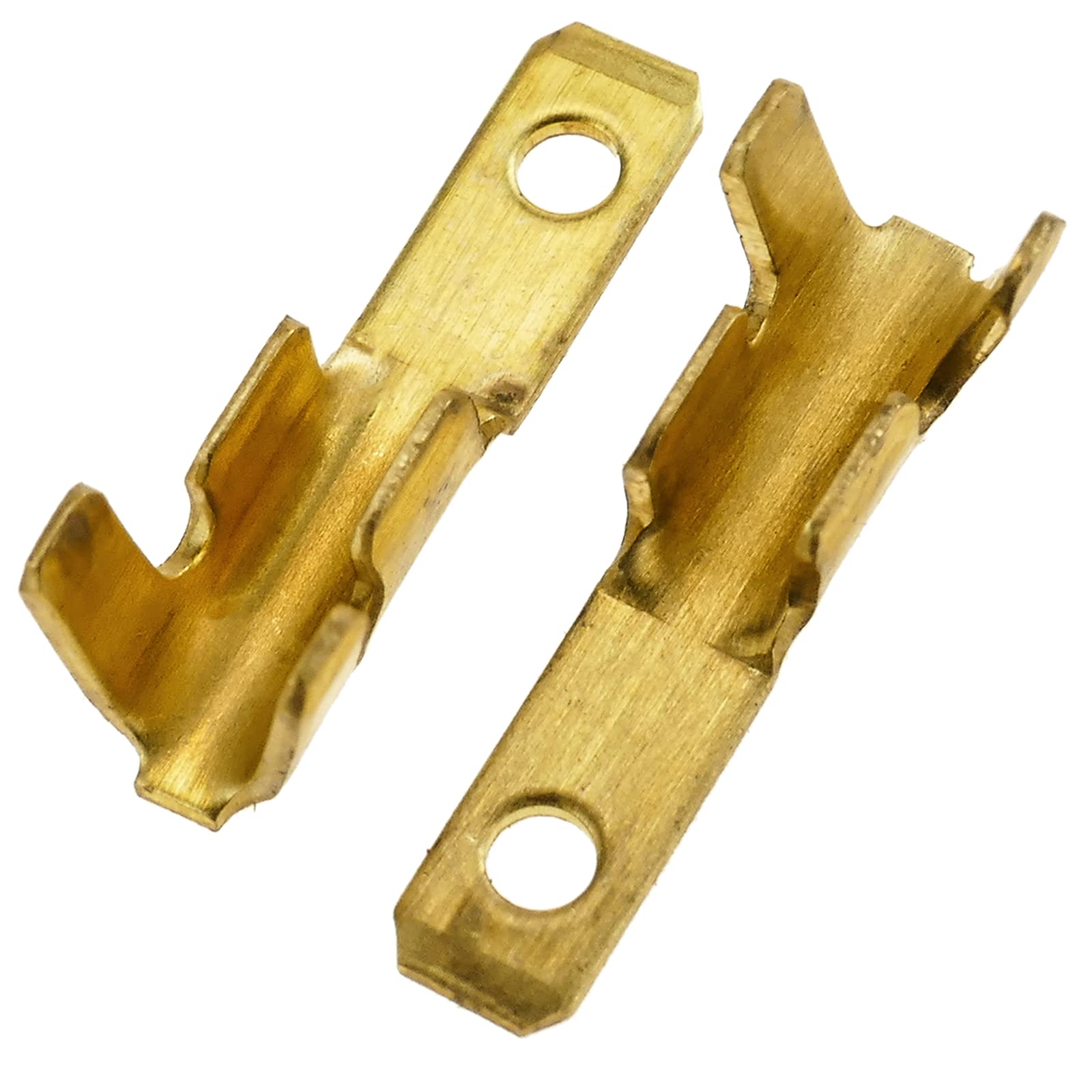 BeMatik Faston 2.8mm Male Terminal Connectors - 100 Pack | Electrical Wiring, Automotive & DIY Projects | High-Quality Spade Connectors for Secure Connections