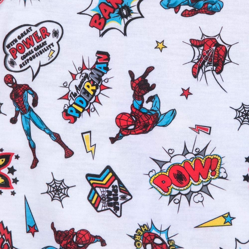 Marvel Spider-Man Boys' Pajama Set - Soft Cotton Short Sleeve Sleepwear for Kids | Perfect for Bedtime, Sleepovers & Superhero Adventures