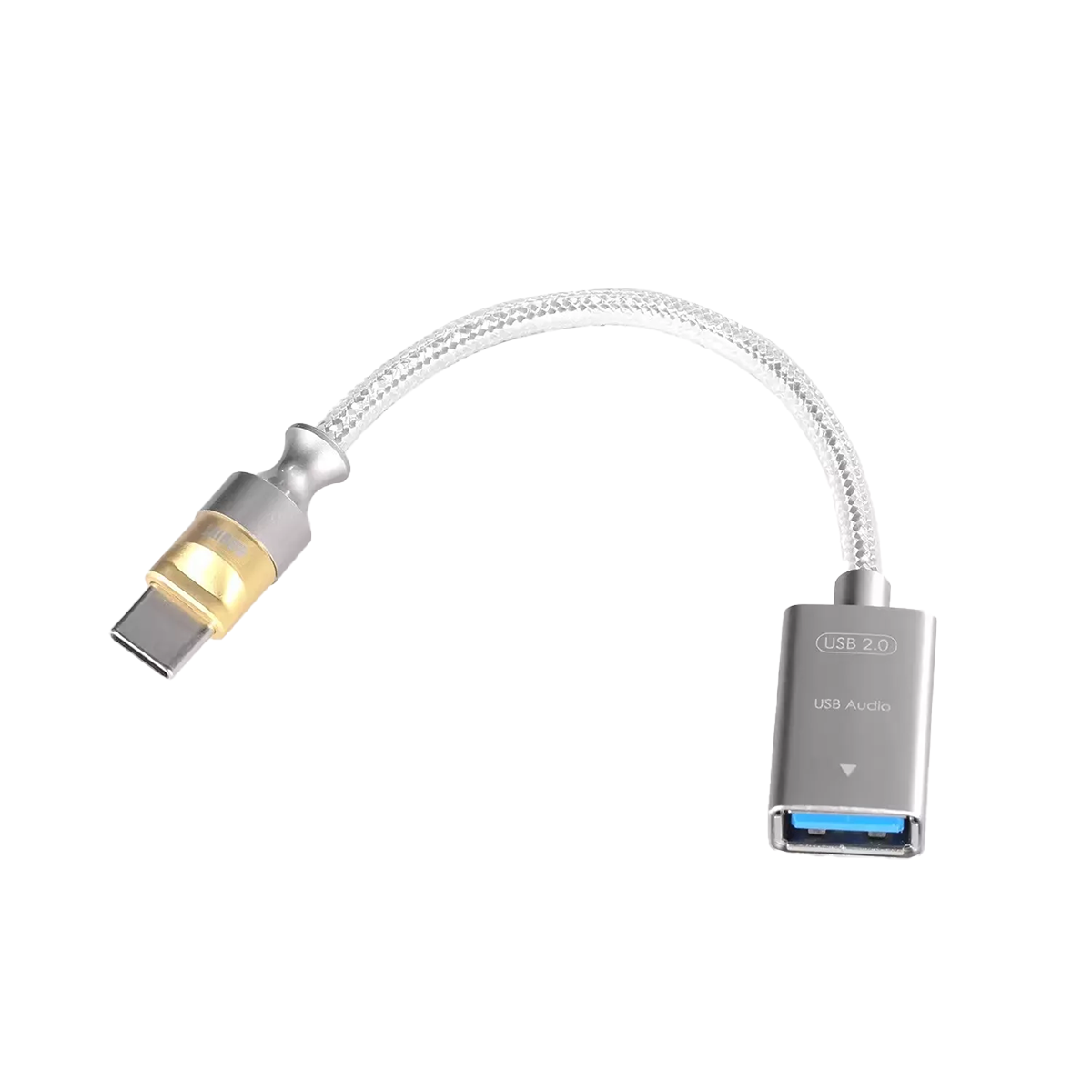 DD ddHiFi TC07F USB C to USB A OTG Cable - High-Speed Data Transfer & Charging Cord (Open Box) - Perfect for Smartphones, Tablets & Laptops