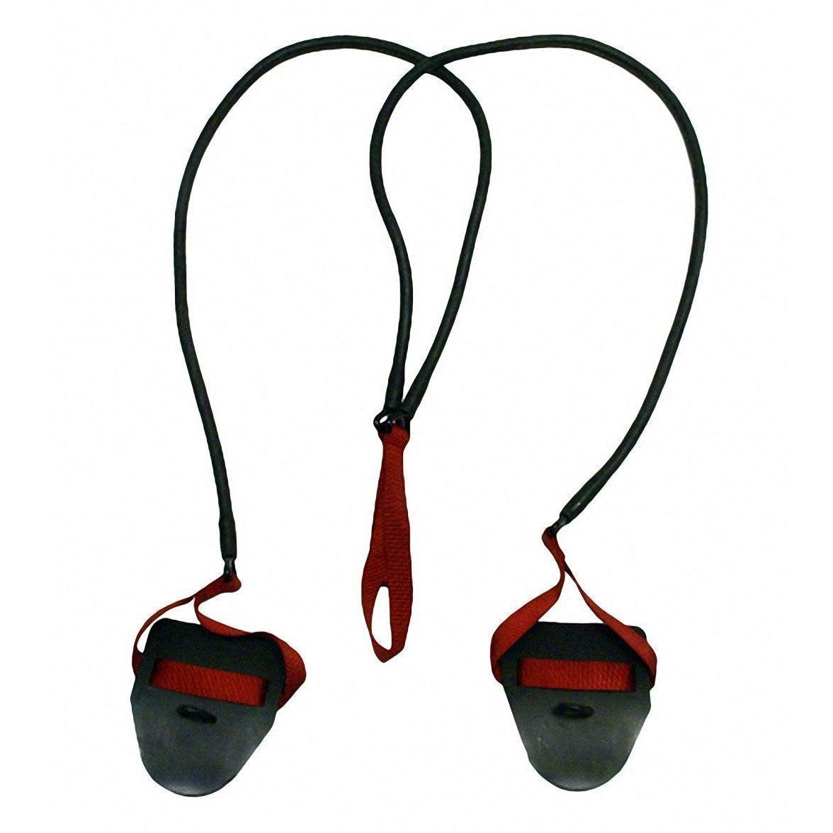 StretchCordz with Paddles - Premium Resistance Bands for Home Workouts, Gym Training & Physical Therapy - Ideal for Strength Training, Yoga & Rehabilitation Exercises